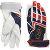Rawlings Baseball Batting Gloves (Hypergrip) EBG21S04 Navy/Red, Small