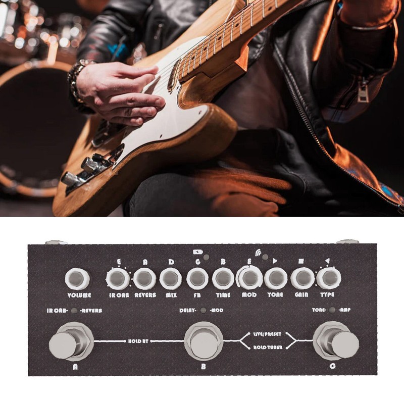 Guitar Effects Pedal IR Box Simulations Reverb Delay Chorus Phaser