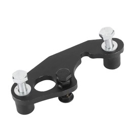 Exhaust Manifold Bolt Repair Kit Securely Eliminates Leaks for GM 4.8 5.3 6.0 6.2L Engines Bracket Steel Black