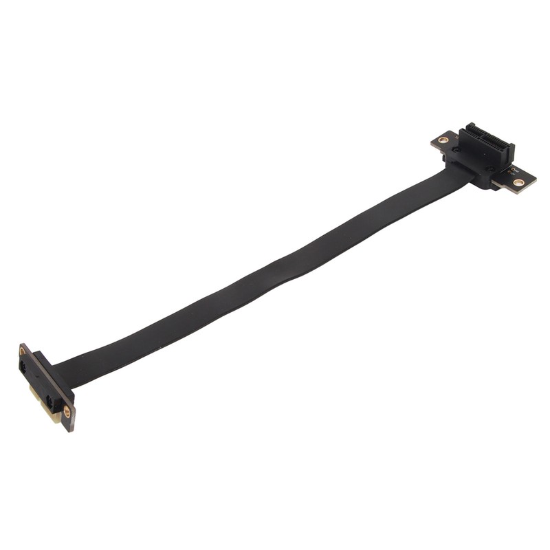 PCIE 3.0 1X Extension Cable Dual 90 Degree Right Angle