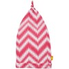 Masala Baby Girls' Knotted Chevron Hat - Pink/Orange - 6-12