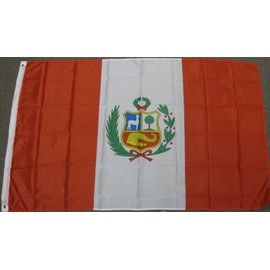 3x5 Peru Flag Peruvian Flags New Banner Sign F160