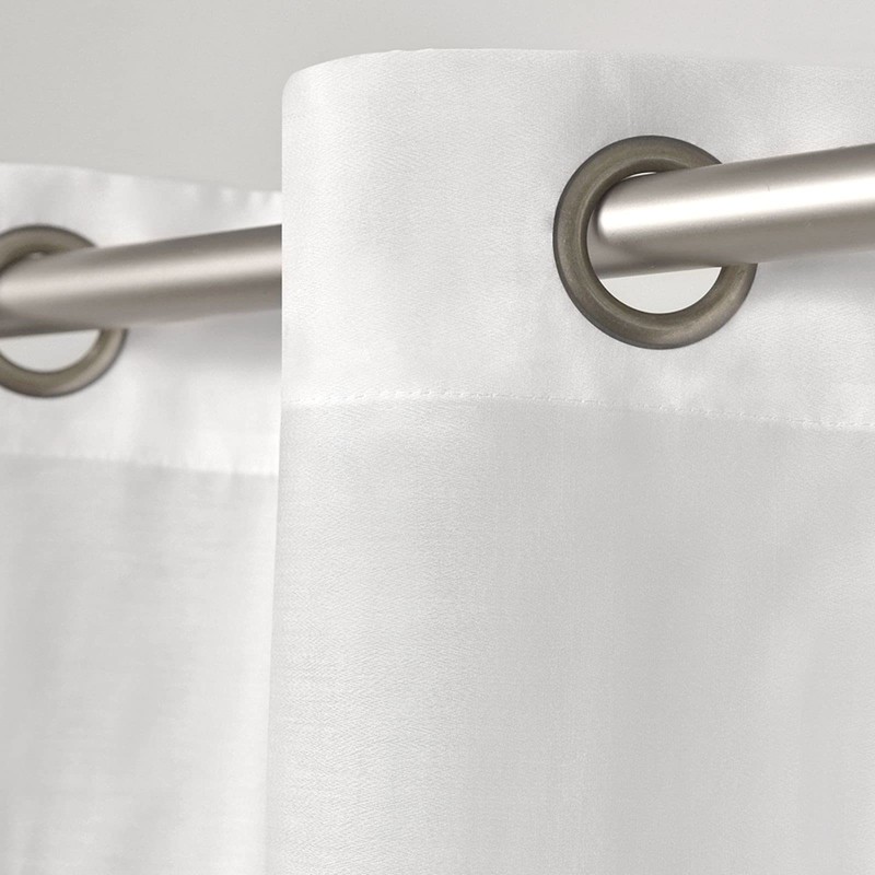 ELLE DECOR Peconic Light Filtering Back Tab Rod Pocket Curtain