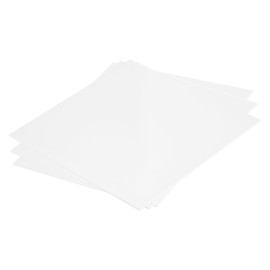 MECCANIXITY ABS Plastic Sheet 8 x 8 x 0.06 Inch ABS Styrene Sheets for Building Model DIY Crafts Panel White 3 Pcs