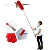DELUX Microfiber Feather Duster Extendable Cobweb Duster with 100 inches