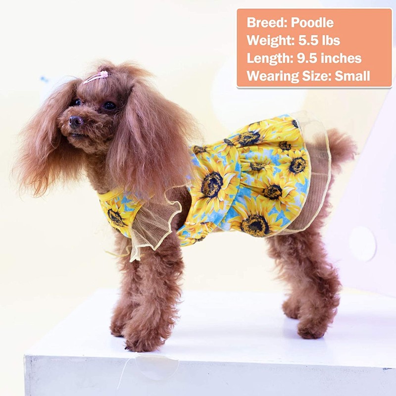 Kyeese 321013042 - Vestido para perro hecho en China