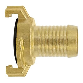VARIOSAN Geka System Quick Coupling Hose Piece 12173 1 Inch Spout Blank Brass