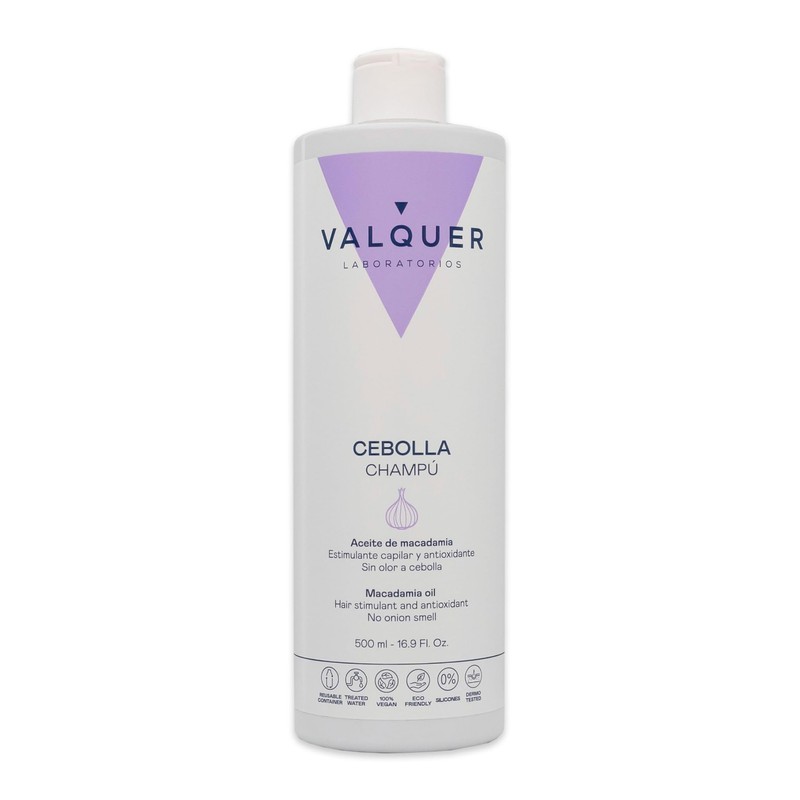 VALQUER Shampoo de Cebolla Regulador del Pelo Graso | Antioxidante