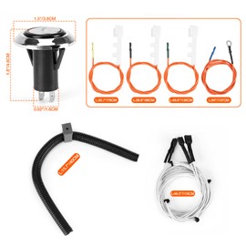 onlyfire Grill Igniter Kit for Weber Genesis II 310/315 Series Gas Grills (2017 and Newer) - E310 S310 SE310 E315 S315 CE310, Replacement Igniter Parts for Weber 66354