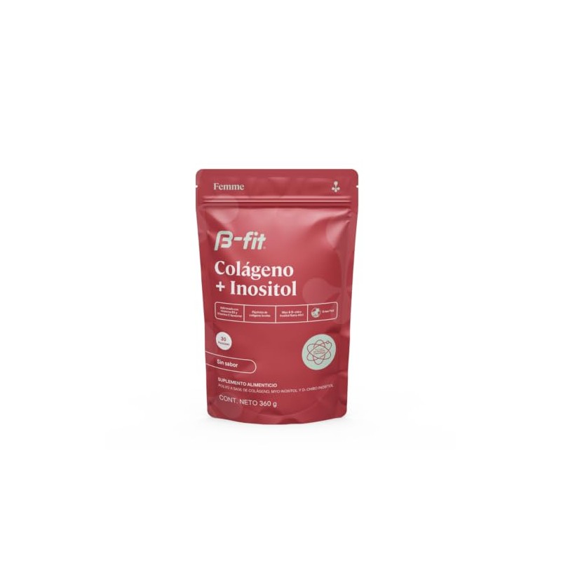 B-FIT Colágeno + Myo D-Chiro Inositol 40:1 en Polvo Suplemento