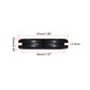 sourcing map Rubber Grommet Round Double-Sided Mount Dia 40 mm