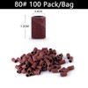 Jaimela #80 Sanding Caps Sanding Sleeves [Pack of 100], Sanding