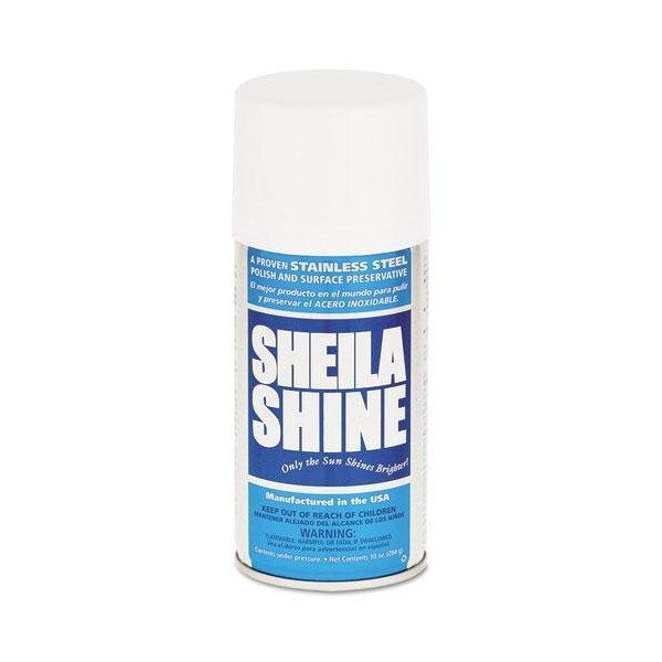 Sheila Shine 1EA Stainless Steel Cleaner & Polish, 10oz Aerosol