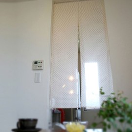 sunnydayfabric Flag Organic Cotton Polka Dot Flag Polka Dot Approximately/85 cm Width x 150 cm Length