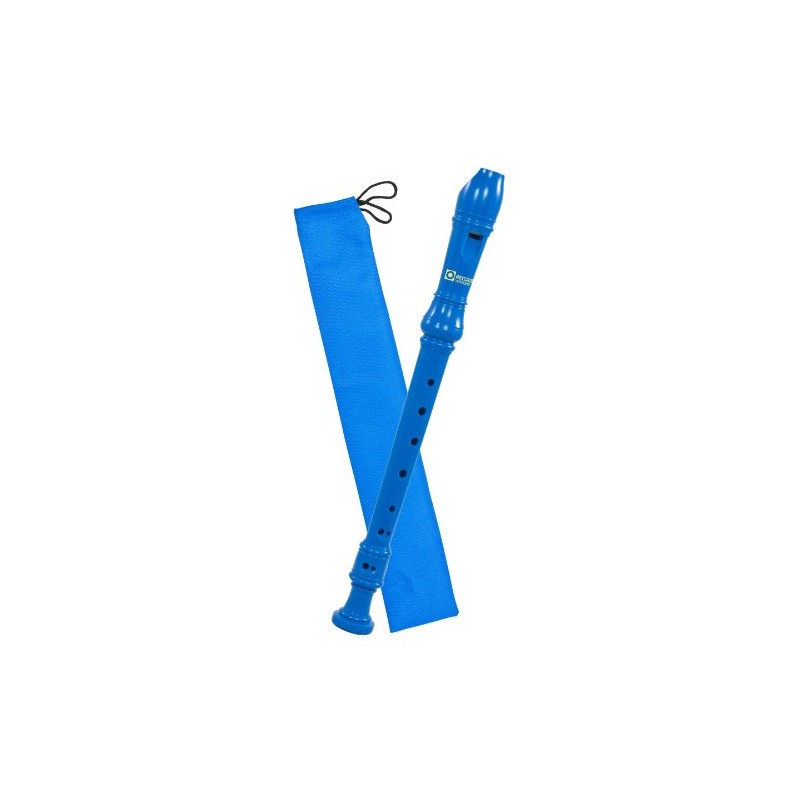 Recorder Workshop 301BL Descant Recorder, Blue