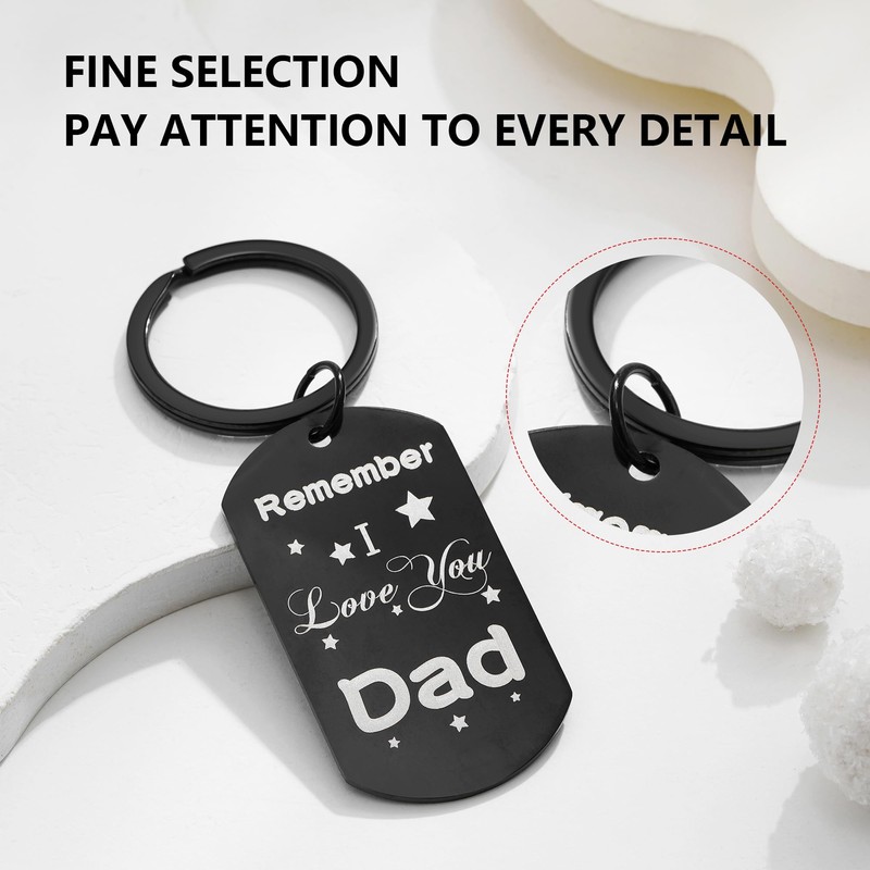 BLThing Father's Day Gifts for Dad - Keychain for Dad