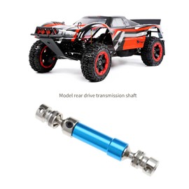 EMSea Pack of 2 RC Remote Controlled Car Drive Shaft Compatible with WLtoys 12428 12423 1/12 Rear Middle Drive Shaft Transmission Shaft Model Car Accessories, Blue & Black