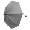 Baby Sonnenschirm kompatibel mit Baby Weavers Tandem grau