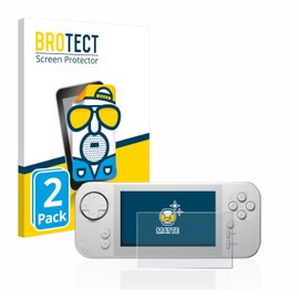 BROTECT 2x Anti-Glare Screen Protectors Compatible with Blaze Evercade EXP Matte Screen Protector Film Anti-Reflection Anti-Fingerprint