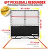 Pickleball Rebound Net Training Equipment Aid, Adjustable Angle & Easy