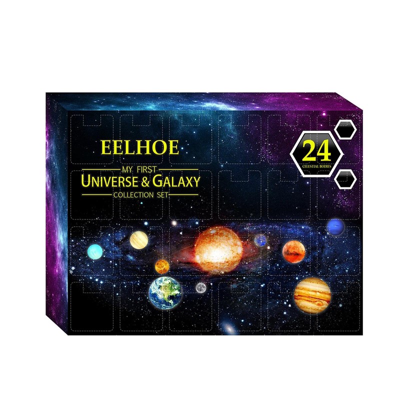 BBABBT Christmas Advent Calendar 24 Days Countdown Universe Galaxy Space