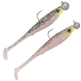 Spro Iris Popeye to Go 12 cm 5 + 10 g 2 Mounted Rubber Fish Colour: UV Salt & Pepper