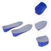 Healvian 1pair Height Increase Insoles for Men and Women Breathable