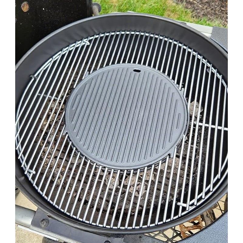 8834 Cast Iron Griddle for Weber Gourmet BBQ System Sear