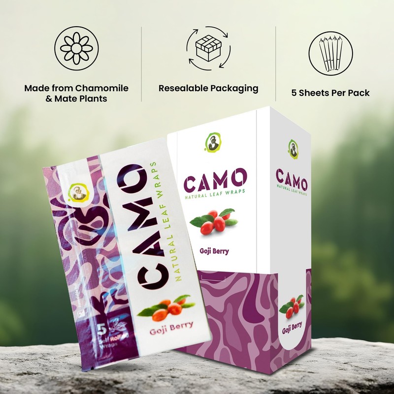 Afghan Natural Leaf Camo Wraps - Offical Camo Cones sticker