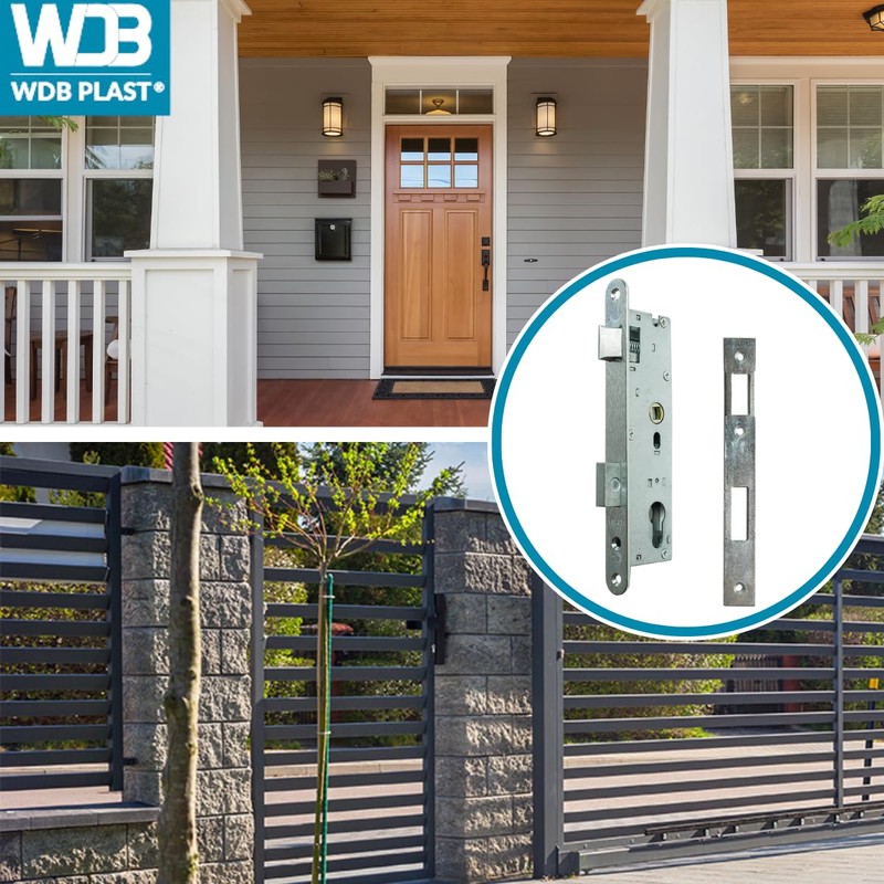 WBD - Lock Insert - Mortice Lock with Latch and