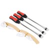 3x Lever Tool Spoon Motorcycle Tire Iron Changing w/2x Wheel