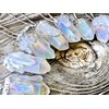 Raw crystal necklace Angel aura quartz necklace Healing crystal necklace