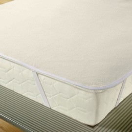 TRAUMSCHLAF Molton Mattress Topper 100% Cotton Boil-Proof 140 x 220 cm