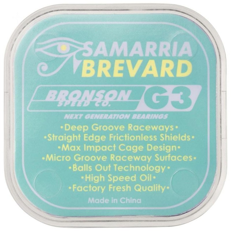 Bronson Speed Co. Samarria Brevard Pro G3 Bearings (Pack of