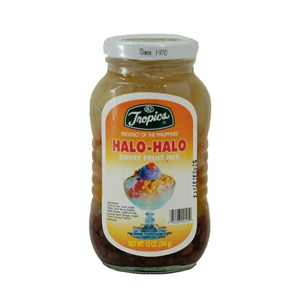 Tropics Halo-halo Sweet Fruit Mix, 12-Ounce Jars (Pack of 3)