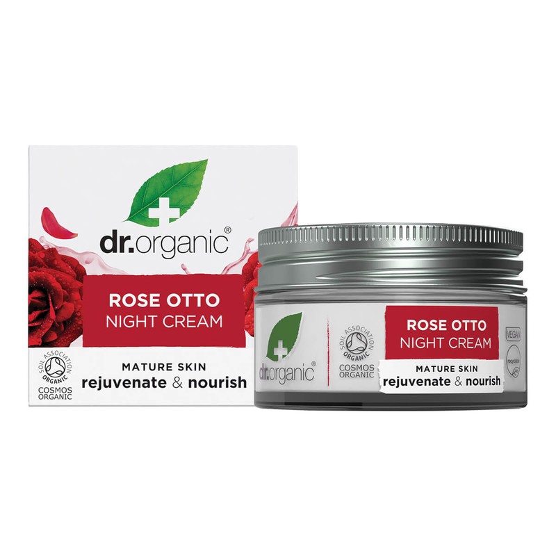 Dr Organic Rose Otto Night Cream, 50ml
