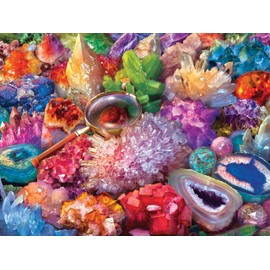 Ceaco -750 Piece Jigsaw Puzzle - Eduard - Textured - Sparkling Minerals - Relaxing and Fun Activity for Adults