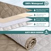 Ruaozz Waterproof Recliner Couch Covers 1-Piece Sofa Covers Washable Recliner