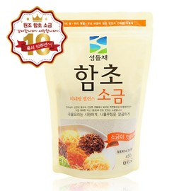 Taepyeong Salt Farm Seaweed Salt Shinan Organic Salt 450g bag with bittern removed / 태평염전 함초소금 간수뺀천일염 신안 유기농소금 450g봉