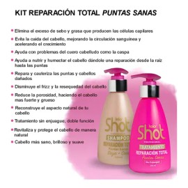 Shampoo Y Tratamiento Sin Parabenos P/ Cabello Maltratado