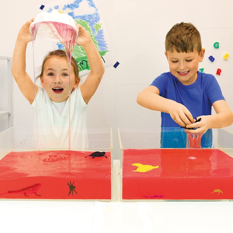 Slime Baff Schleimpulver für die Badewanne, rot, 150 g(1er Pack)