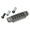 Gotoh 510UB Wraparound Guitar Bridge with Studs, Cosmo Black