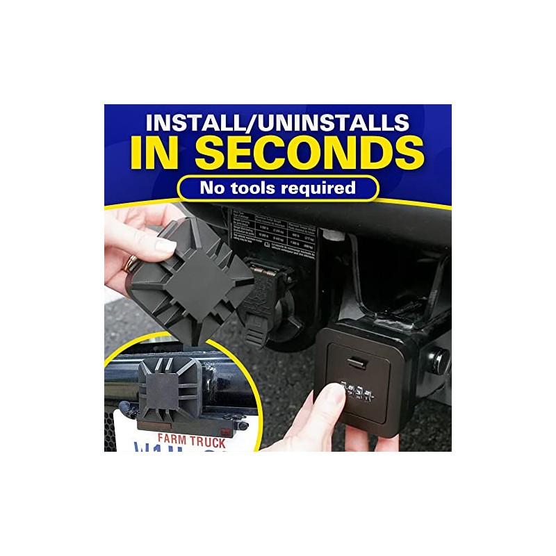 HitchSafe HS7010 Color de repuesto Negro