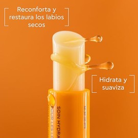Apivita bálsamo labial con miel 4.4 g – con aceite de oliva, cera de abeja y manteca de karité – hidratación profunda y suavidad para labios secos