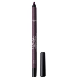 L'Oreal Paris Makeup Infallible Pro-Last Lápiz delineador de ojos, impermeable y resistente a las manchas, se desliza con facilidad para crear cualquier aspecto, berenjena, 0.042 onzas