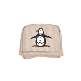 Munsing Wear MG5SHC55M Men's BG00 Headcover, Putter Cover, Neo Mallet Shape, Penguin Logo, Golf, BG00 (beige)