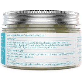 Crema Anti Estrias Natural Para Embarazo 90ml Cuidado Piel Neutra