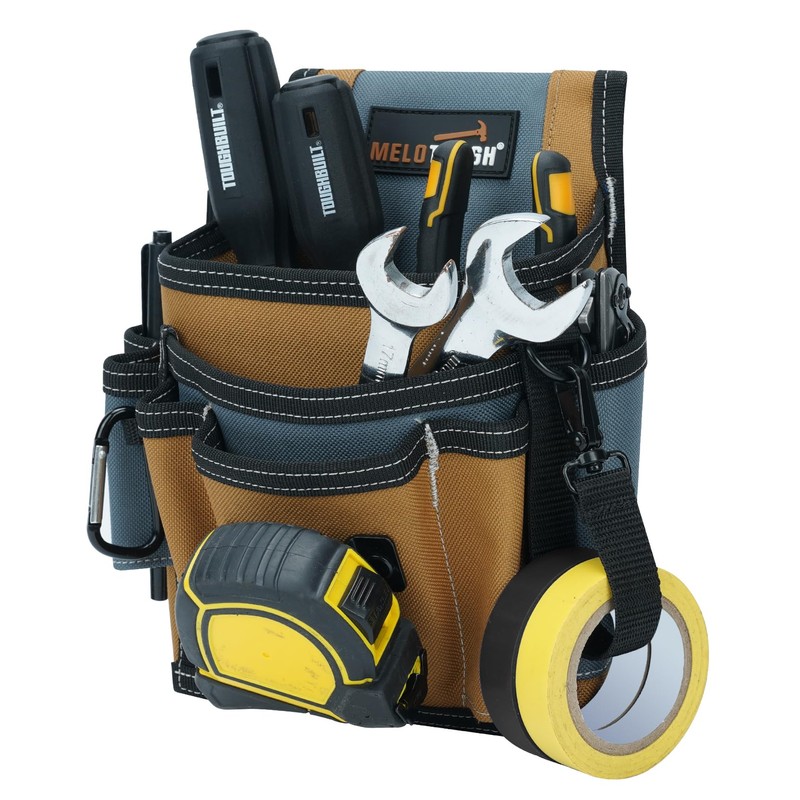 Small Tool Pouch for Tool Belt,Electrician Tool Pouch,Tool Pouch Tool