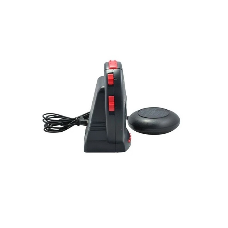 Sonic Alert Sonic Bomb SBB500ss Vibrating Alarm Clock | Black