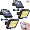 Unbranded Solar Motion Sensor Light Outdoor 240 LED 16.4Ft 3